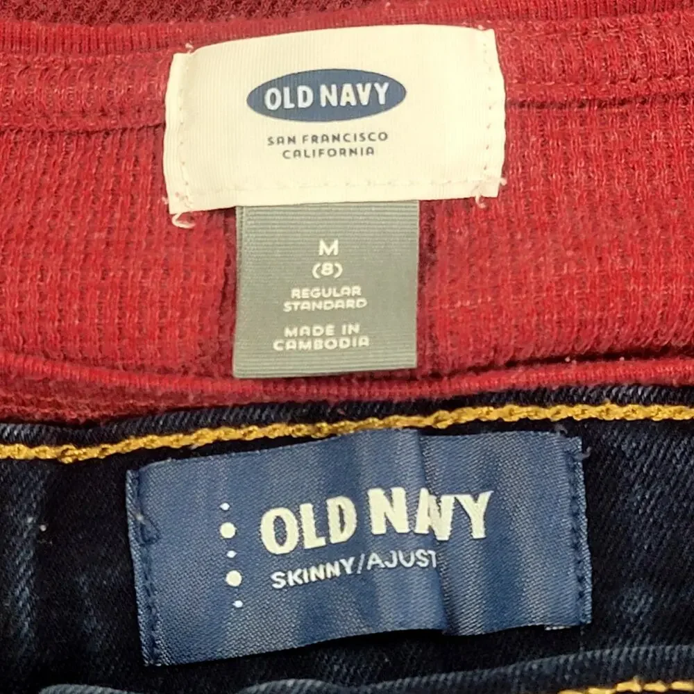Old‎ Navy Girl's Long Sleeve and Jeans 2 Pc Set Size M (8)